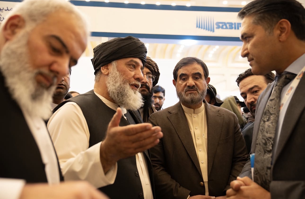 حضور سابیر در پنجمین نمایشگاه بین‌المللی بازرگانی افغانستان (ابوحنیفه)