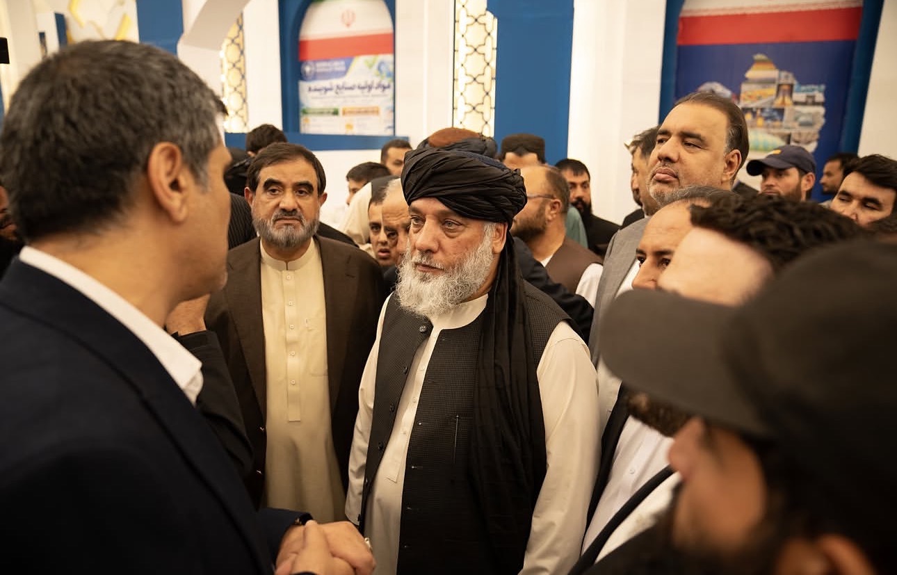 بازدید وزیر تجارت و صنعت افغانستان از پاویون جمهوری اسلامی ایران در نمایشگاه ابوحنیفه